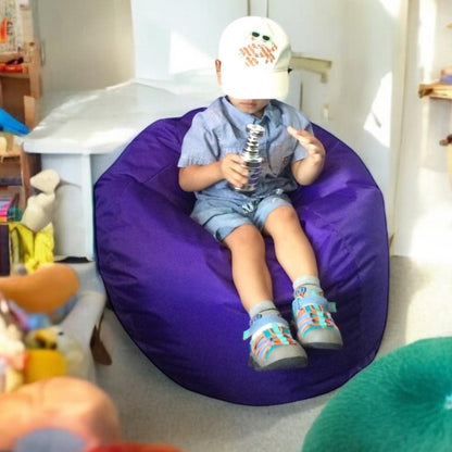 1 housse externe et 1 housse interne vide, REMPLISSAGE NON INCLUS* Beanbag Poire style CA104H Petit-Beanbag Montréal