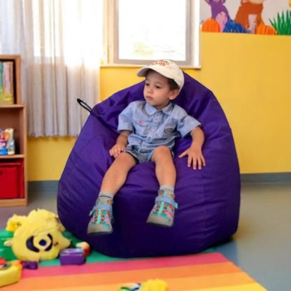1 housse externe et 1 housse interne vide, REMPLISSAGE NON INCLUS* Beanbag Poire style CA105H Moyen-Beanbag Montréal