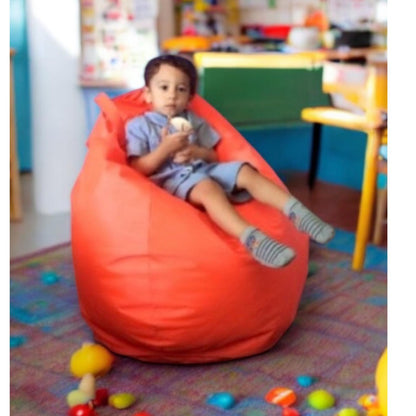 1 housse externe et 1 housse interne vide, REMPLISSAGE NON INCLUS* Beanbag Poire style CA102H Petit-Beanbag Montréal