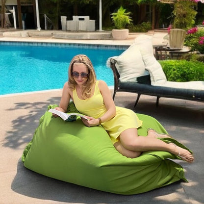 1 housse externe et 1 housse interne vide, REMPLISSAGE NON INCLUS* Beanbag Outbag Premium pour extérieur Multipositions Adulte style CA777PH-Beanbag Montréal