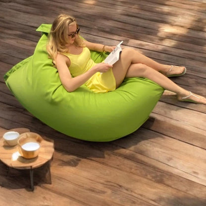 1 housse externe et 1 housse interne vide, REMPLISSAGE NON INCLUS* Beanbag Outbag Premium pour extérieur Multipositions Adulte style CA777PH-Beanbag Montréal