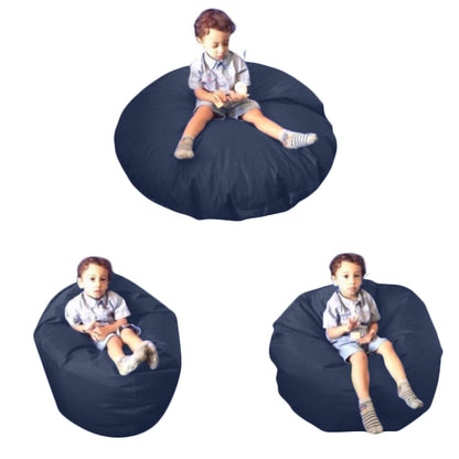 1 housse externe et 1 housse interne vide, REMPLISSAGE NON INCLUS* Beanbag Junior Ovale Multipositions style CA111H-Beanbag Montréal