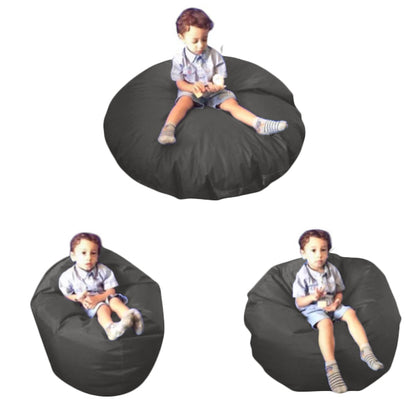 1 housse externe et 1 housse interne vide, REMPLISSAGE NON INCLUS* Beanbag Junior Ovale Multipositions style CA111H-Beanbag Montréal