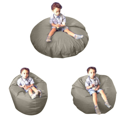 1 housse externe et 1 housse interne vide, REMPLISSAGE NON INCLUS* Beanbag Junior Ovale Multipositions style CA111H-Beanbag Montréal