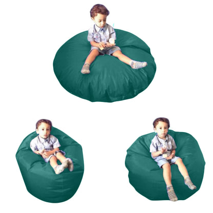1 housse externe et 1 housse interne vide, REMPLISSAGE NON INCLUS* Beanbag Junior Ovale Multipositions style CA111H-Beanbag Montréal