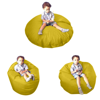 1 housse externe et 1 housse interne vide, REMPLISSAGE NON INCLUS* Beanbag Junior Ovale Multipositions style CA111H-Beanbag Montréal