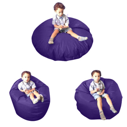 1 housse externe et 1 housse interne vide, REMPLISSAGE NON INCLUS* Beanbag Junior Ovale Multipositions style CA111H-Beanbag Montréal