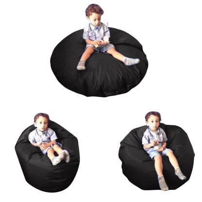 1 housse externe et 1 housse interne vide, REMPLISSAGE NON INCLUS* Beanbag Junior Ovale Multipositions style CA111H-Beanbag Montréal