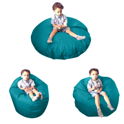 1 housse externe et 1 housse interne vide, REMPLISSAGE NON INCLUS* Beanbag Junior Ovale Multipositions style CA111H-Beanbag Montréal