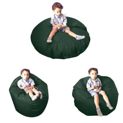 1 housse externe et 1 housse interne vide, REMPLISSAGE NON INCLUS* Beanbag Junior Ovale Multipositions style CA111H-Beanbag Montréal