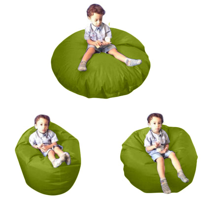 1 housse externe et 1 housse interne vide, REMPLISSAGE NON INCLUS* Beanbag Junior Ovale Multipositions style CA111H-Beanbag Montréal
