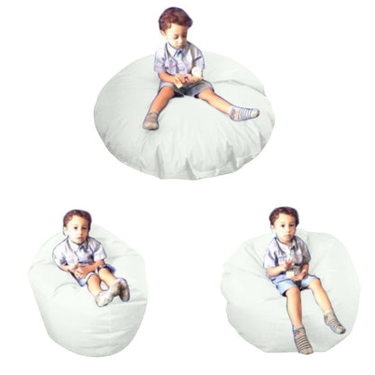 1 housse externe et 1 housse interne vide, REMPLISSAGE NON INCLUS* Beanbag Junior Ovale Multipositions style CA111H-Beanbag Montréal