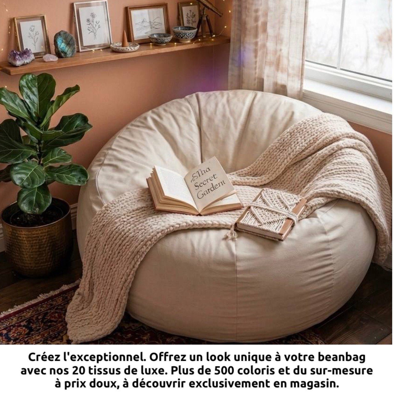 Pear-shaped beanbag CA187 XXXL-Beanbag Montreal