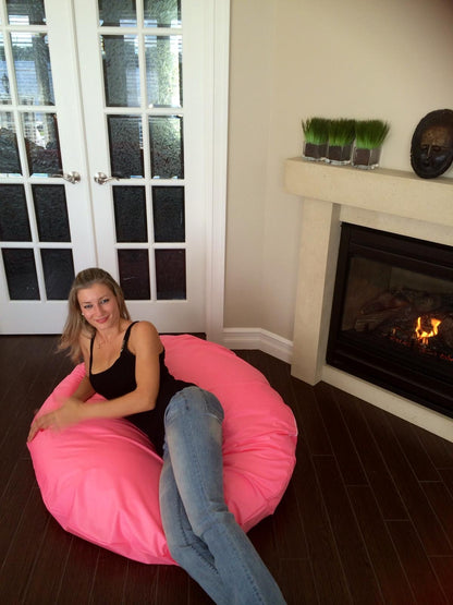 1 housse externe et 1 housse interne vide, REMPLISSAGE NON INCLUS* Beanbag Junior Ovale Multipositions style CA111H-Beanbag Montréal