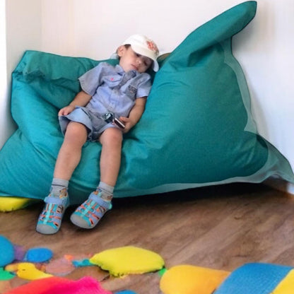 1 housse externe et 1 housse interne vide, REMPLISSAGE NON INCLUS* Beanbag Junior Multipositions style CA666H-Beanbag Montréal