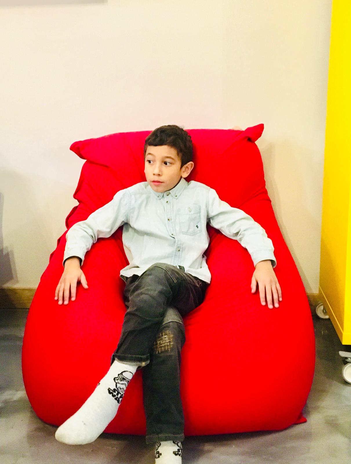 Nouveau! Beanbag STRECH , Multipositions, JUNIOR, Style CA999Y