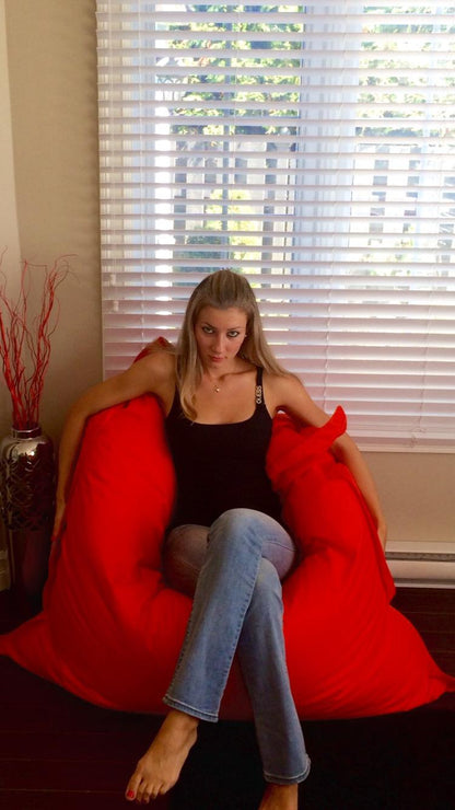 1 outer cover and 1 empty inner cover, FILLING NOT INCLUDED* Large Adult Multi-Position Beanbag style CA999H-Beanbag Montreal