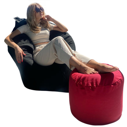 1 outer cover and 1 empty inner cover, FILLING NOT INCLUDED* Outbag Premium style CA555PH-Beanbag Montreal