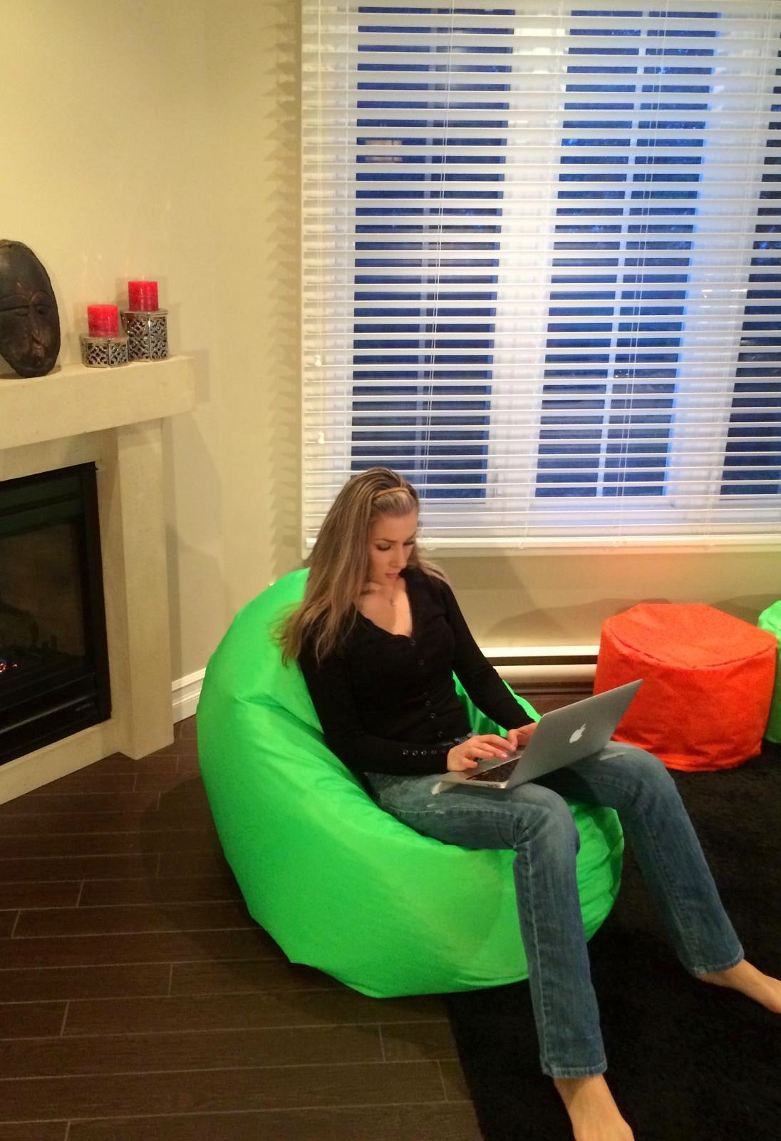 Adult Beanbag Oval, Large Multi-position style CA117
