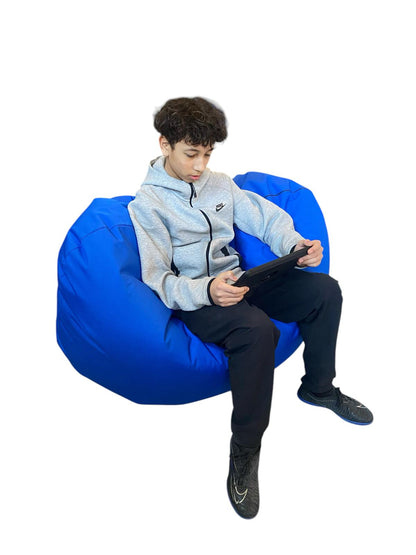 1 outer cover and 1 empty inner cover, FILLING NOT INCLUDED* Adult Oval Beanbag, Large Multi-position style CA117H-Beanbag Montreal