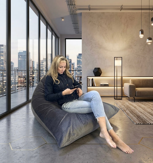 Beanbag Lounge Adulte style CA141-Beanbag Montréal