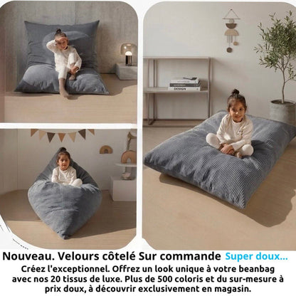 Bean bag, Classic Junior Multi-position Pouf style CA666-Beanbag Montreal