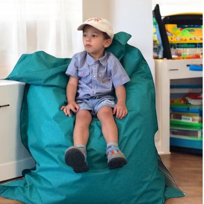 1 housse externe et 1 housse interne vide, REMPLISSAGE NON INCLUS* Beanbag Junior Multipositions style CA666H-Beanbag Montréal