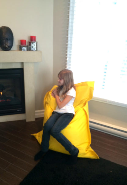 1 housse externe et 1 housse interne vide, REMPLISSAGE NON INCLUS* Beanbag Junior Multipositions style CA666H-Beanbag Montréal
