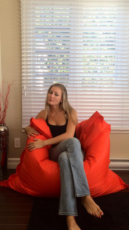 1 outer cover and 1 empty inner cover, FILLING NOT INCLUDED* Large Adult Multi-Position Beanbag style CA999H-Beanbag Montreal