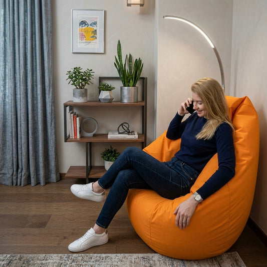 New! CA201 XL ergonomic bean bag chair