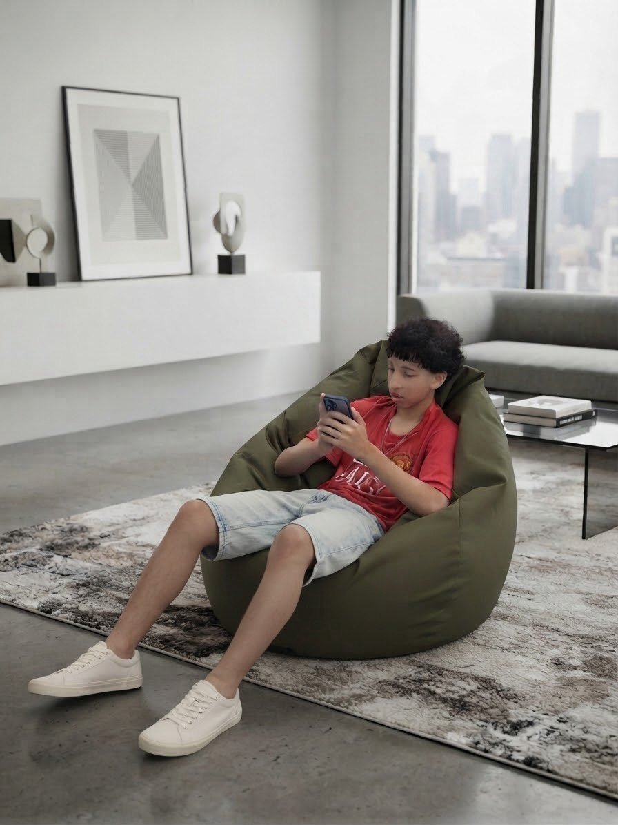 New! Ergonomic Pear Beanbag CA198 XXL Style