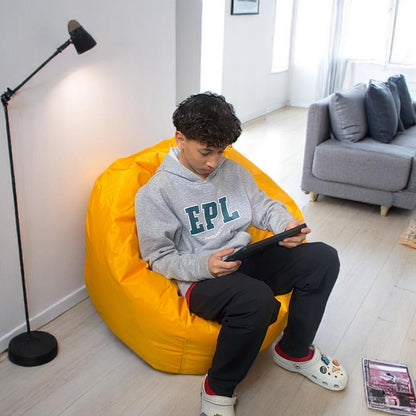 1 housse externe et 1 housse interne vide, REMPLISSAGE NON INCLUS* Beanbag Poire style  CA144H Large-Beanbag Montréal