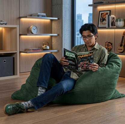 Bean bag, Classic Junior Multi-position Pouf style CA666-Beanbag Montreal