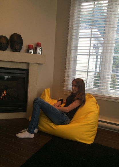 1 housse externe et 1 housse interne vide, REMPLISSAGE NON INCLUS* Beanbag Junior Multipositions style CA666H-Beanbag Montréal
