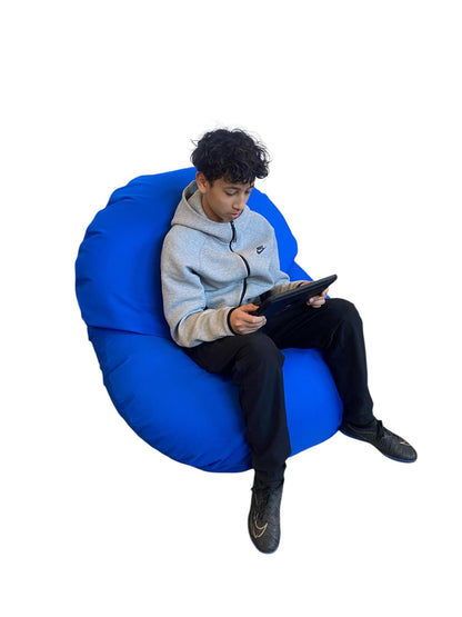 1 outer cover and 1 empty inner cover, FILLING NOT INCLUDED* Adult Oval Beanbag, Large Multi-position style CA117H-Beanbag Montreal