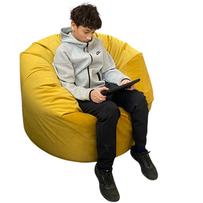 1 housse externe et 1 housse interne vide, REMPLISSAGE NON INCLUS* Pouf Géant style CA199H-Beanbag Montréal