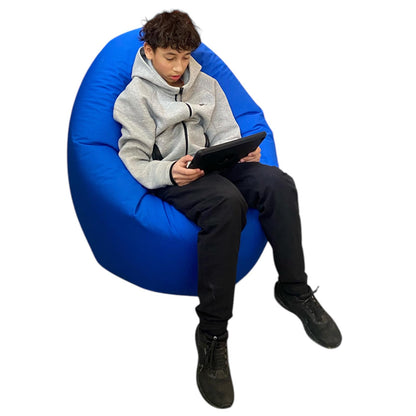 1 outer cover and 1 empty inner cover, FILLING NOT INCLUDED* Adult Oval Beanbag, Large Multi-position style CA117H-Beanbag Montreal