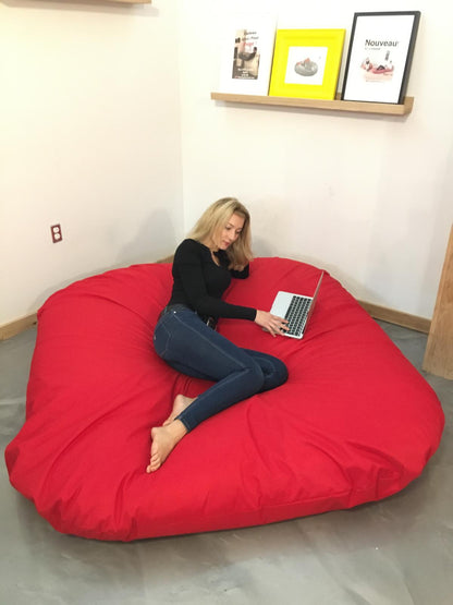 Bean bag, Classic pouf for two, Oval, XXXL, Multi-position style CA336-Beanbag Montreal