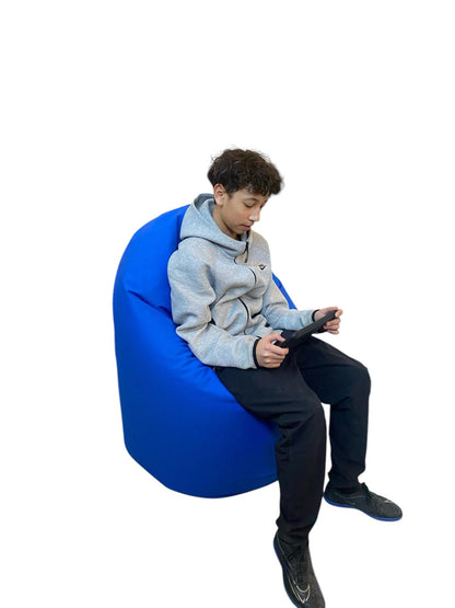 1 outer cover and 1 empty inner cover, FILLING NOT INCLUDED* Adult Oval Beanbag, Large Multi-position style CA117H-Beanbag Montreal