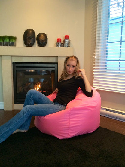 1 housse externe et 1 housse interne vide, REMPLISSAGE NON INCLUS* Beanbag Poire style  CA144H Large-Beanbag Montréal