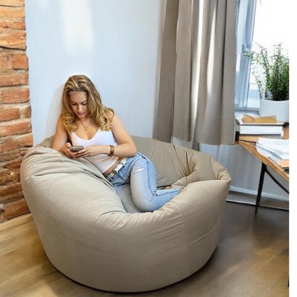 1 outer cover and 1 empty inner cover, FILLING NOT INCLUDED* Giant Beanbag style CA156H XXL-Beanbag Montreal