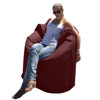 1 housse externe et 1 housse interne vide, REMPLISSAGE NON INCLUS* Bean Bag Polyester Outbag Extérieur, Multiposition #CA777OH-Beanbag Montréal