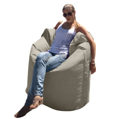 1 housse externe et 1 housse interne vide, REMPLISSAGE NON INCLUS* Bean Bag Polyester Outbag Extérieur, Multiposition #CA777OH-Beanbag Montréal