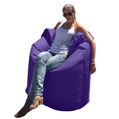 1 housse externe et 1 housse interne vide, REMPLISSAGE NON INCLUS* Bean Bag Polyester Outbag Extérieur, Multiposition #CA777OH-Beanbag Montréal