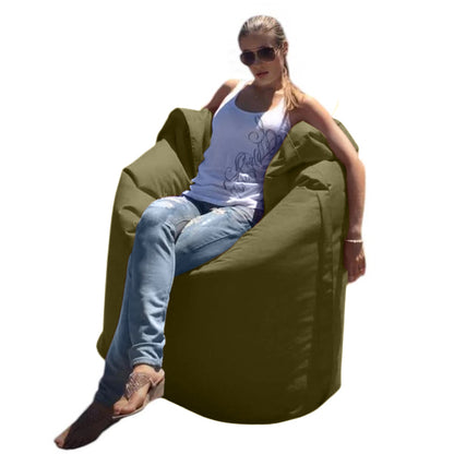 1 housse externe et 1 housse interne vide, REMPLISSAGE NON INCLUS* Bean Bag Polyester Outbag Extérieur, Multiposition #CA777OH-Beanbag Montréal