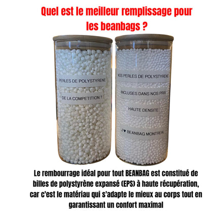 100 Litre / 3.5 Cubic Foot Bean Bag Refill - Beanbag Montreal