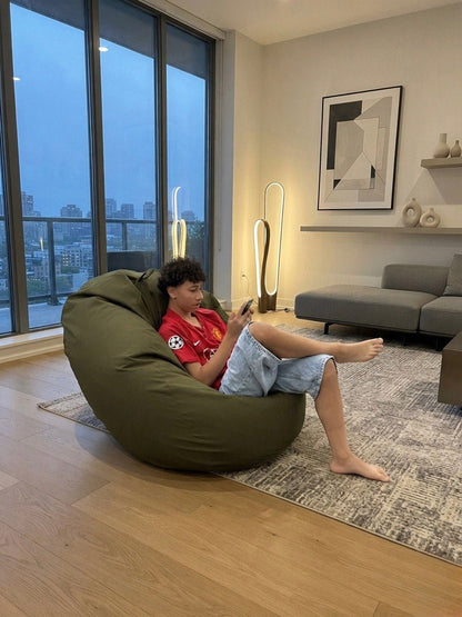 New! Ergonomic Pear Beanbag CA198 XXL Style