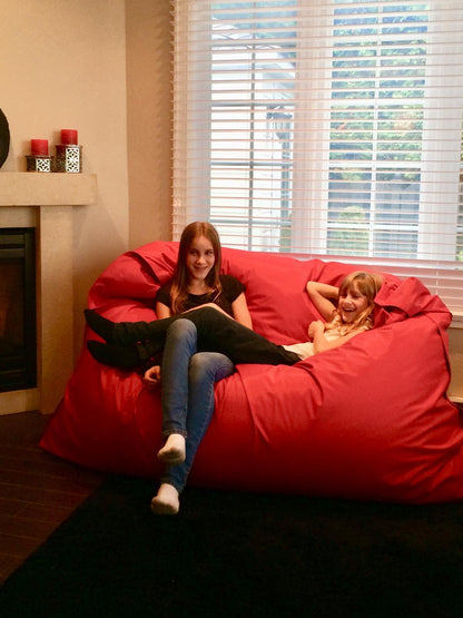 1 outer cover and 1 empty inner cover, FILLING NOT INCLUDED* XXL Multi-Position Beanbag for Two, style CA222H-Beanbag Montreal